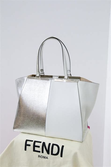 fendi 3jours leather shopper|Fendi 3jours .